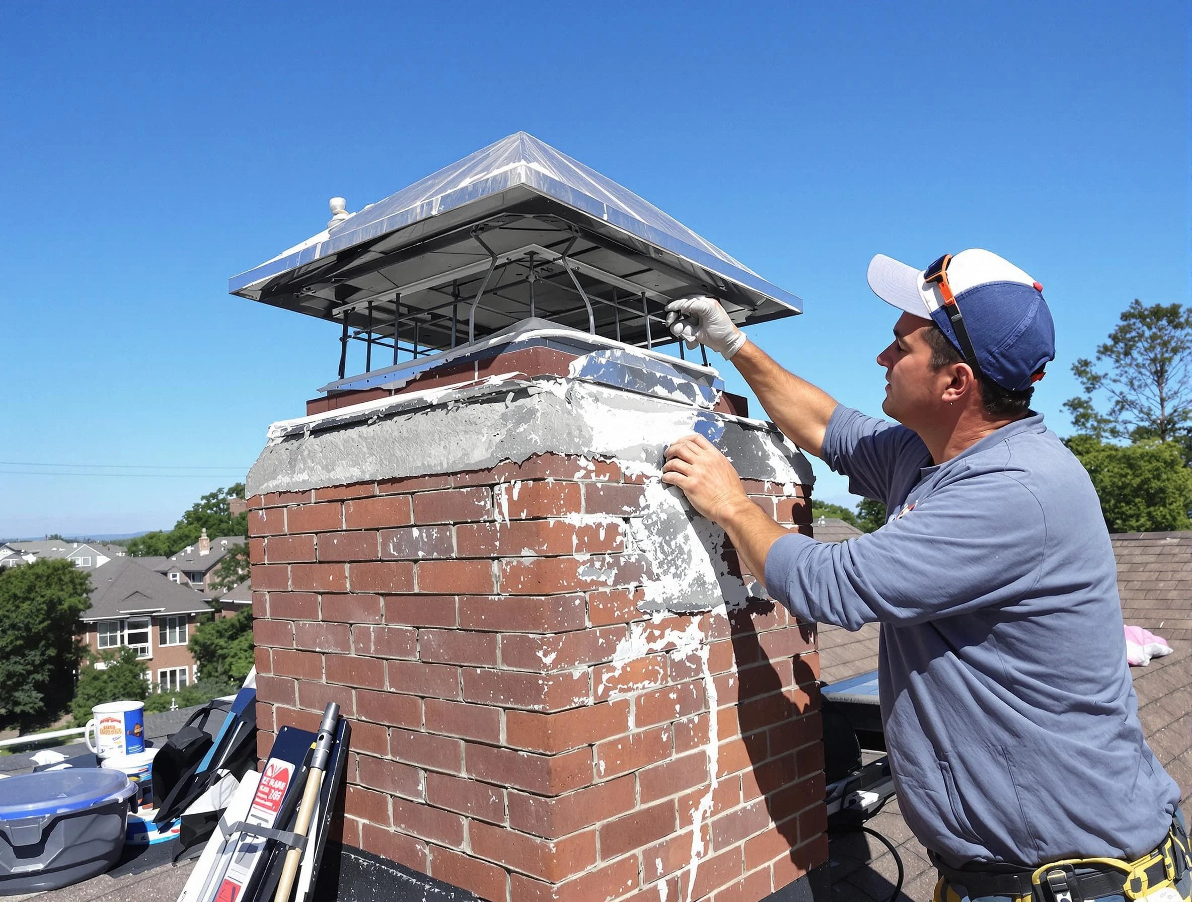 Chimney Crown Services service in Falmouth, VA